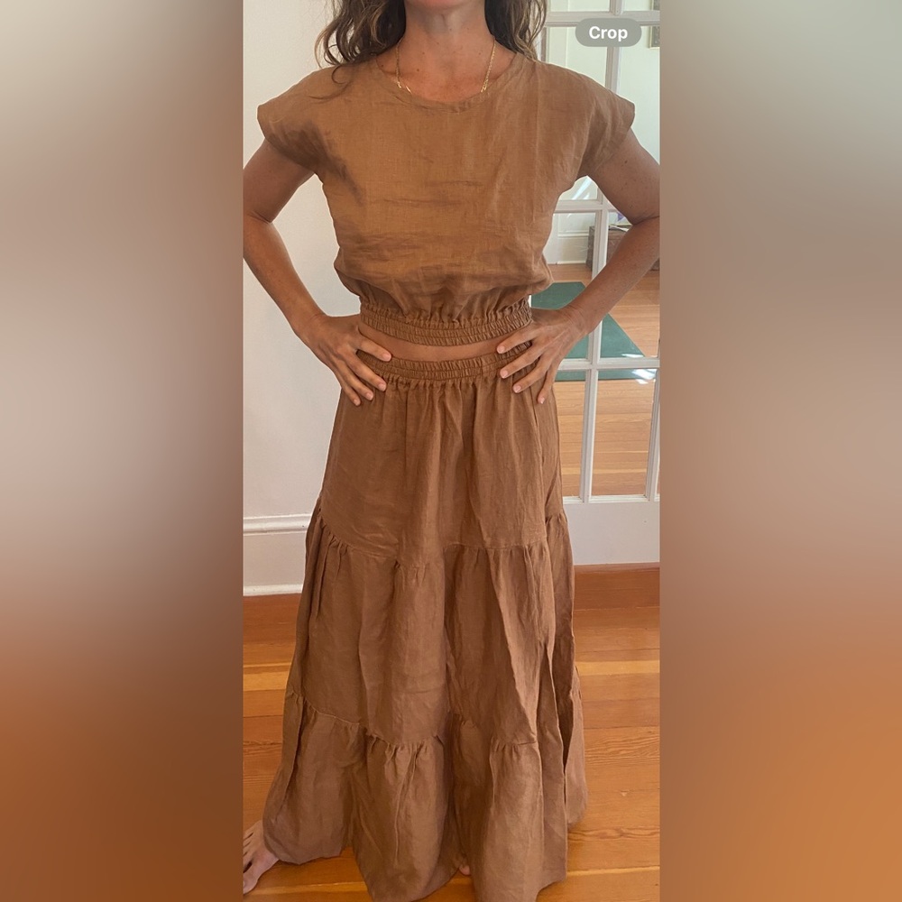 Aura the Label Luna Set in Terracotta